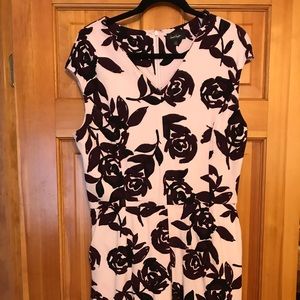 Floral a-line dress
